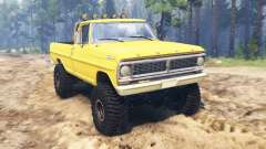 Ford F-250 1972 4x4 for Spin Tires