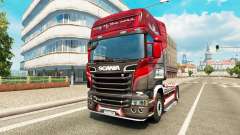 Skin King of the Road on the tractor Scania for Euro Truck Simulator 2