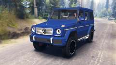Mercedes-Benz G65 AMG for Spin Tires
