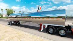 Semi-trailer tanker for American Truck Simulator