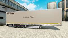 Curtain semi-trailer Wielton for Euro Truck Simulator 2