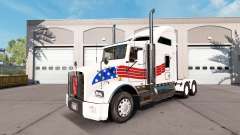 Skin USA on tractor Kenworth T800 for American Truck Simulator