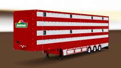 Semi-trailer cattle truck for Euro Truck Simulator 2