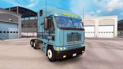 Skin Werner at the truck Freightliner Argosy for American Truck Simulator