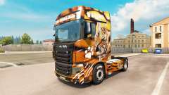 Tiger skin for the truck Scania R700 for Euro Truck Simulator 2