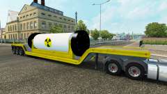 Tral with a nuclear reactor for Euro Truck Simulator 2