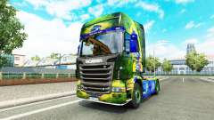 Brasil skin for Scania truck for Euro Truck Simulator 2