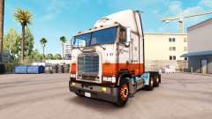 Skin USF on truck Freightliner FLB for American Truck Simulator