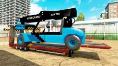 Low sweep with a forklift Konecranes for Euro Truck Simulator 2