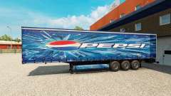 Pepsi skin for the trailer for Euro Truck Simulator 2