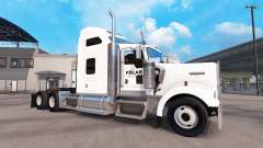 Skin on a Polar Industries truck Kenworth W900 for American Truck Simulator