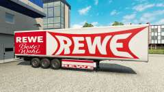 Rewe skin for the trailer for Euro Truck Simulator 2