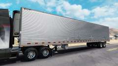 Chromed reefer trailer for American Truck Simulator