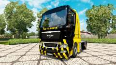 V8 Power skin for MAN truck for Euro Truck Simulator 2