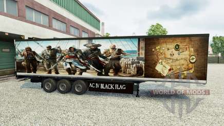 Skin Assassins Creed IV trailer for Euro Truck Simulator 2
