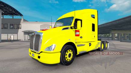 Skin on LEGO truck Kenworth for American Truck Simulator