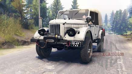 GAZ-69A for Spin Tires