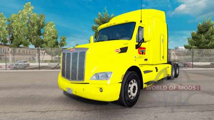 Central Transport skin for the truck Peterbilt for American Truck Simulator