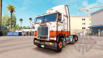 Skin USF on truck Freightliner FLB for American Truck Simulator