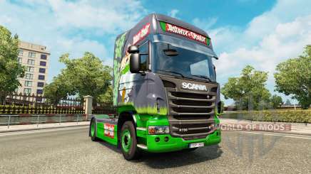 Asterix skin for Scania truck for Euro Truck Simulator 2