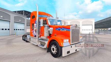 Skin American truck Kenworth W900 for American Truck Simulator