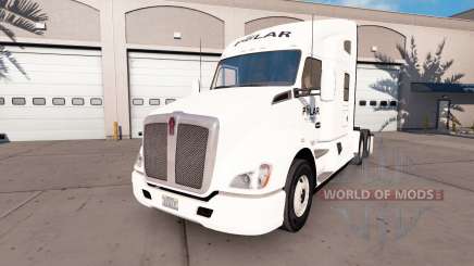 Skin on a Polar Industries truck Kenworth for American Truck Simulator