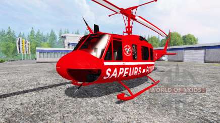 Bell UH-1D [sapeurs pompiers] for Farming Simulator 2015