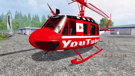 Bell UH-1D [YouTubers] for Farming Simulator 2015