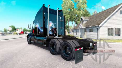Skin Bitdefender tractor Peterbilt for American Truck Simulator