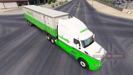 Chemso skin for the truck Peterbilt for American Truck Simulator