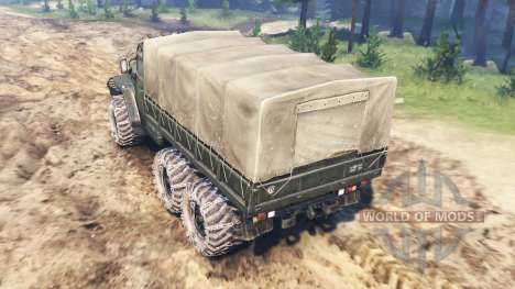 Ural-4320М for Spin Tires