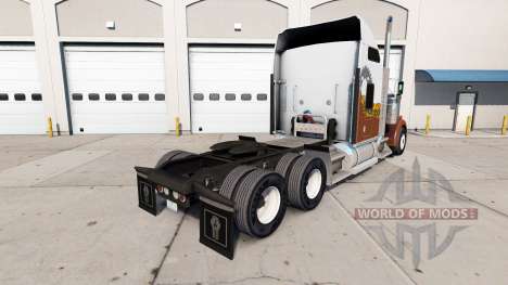 Skin Hatd Truck on truck Kenworth W900 for American Truck Simulator