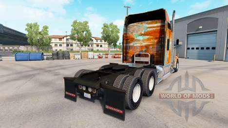 Skin Rust on the truck Kenworth W900 for American Truck Simulator