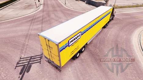 Penske skin for the trailer for American Truck Simulator