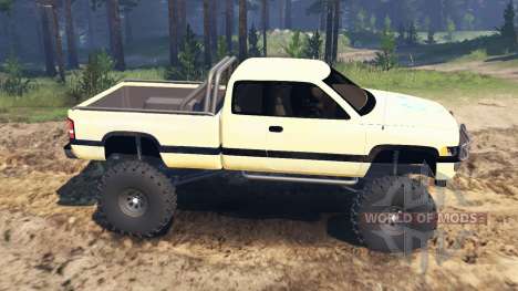 Dodge Ram Ext. Cab 1996 for Spin Tires