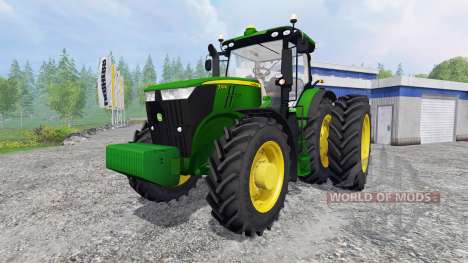 John Deere 7310R FL for Farming Simulator 2015