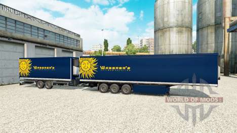 Semi-Trailers Krone Gigaliner [Waberers] for Euro Truck Simulator 2