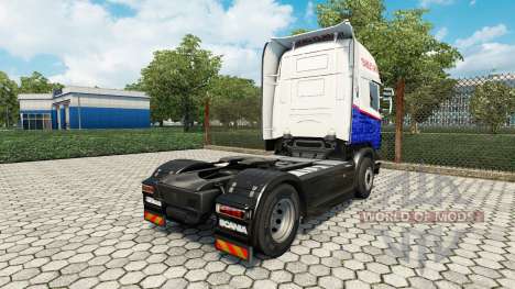 Yearsley skin for Scania truck for Euro Truck Simulator 2