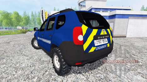 Dacia Duster [gendarmerie] for Farming Simulator 2015