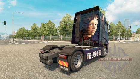 Skin The Last Of Us at Volvo trucks for Euro Truck Simulator 2