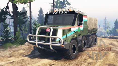Tatra 163 Jamal 8x8 [update] for Spin Tires