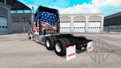 Skin USA truck Kenworth W900 for American Truck Simulator