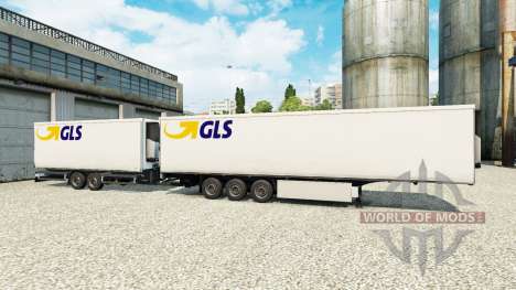 Semi-trailers Krone Gigaliner [GLS] for Euro Truck Simulator 2