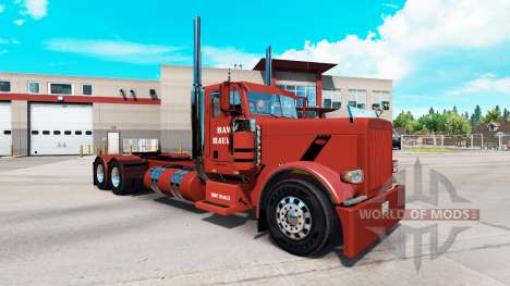 Skin Hawk Hauling for the truck Peterbilt 389 for American Truck Simulator