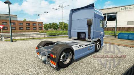 Skin Space Cab. DAF for Euro Truck Simulator 2
