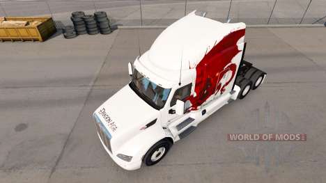 Dragon Age skin for the truck Peterbilt for American Truck Simulator