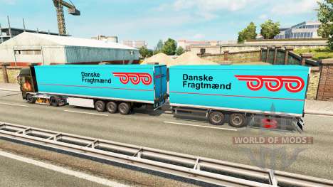Semi-Trailers Krone Gigaliner [Danske Fragtmaend for Euro Truck Simulator 2