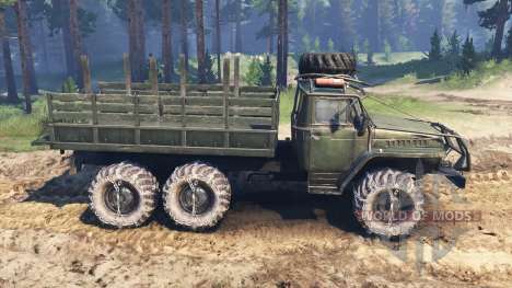 Ural-4320М for Spin Tires