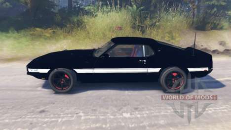 Ford Mustang Shelby GT500 1969 for Spin Tires
