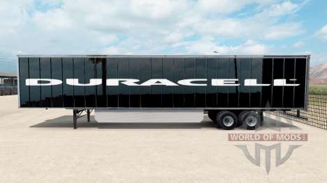 A collection of skins for trailers for American Truck Simulator